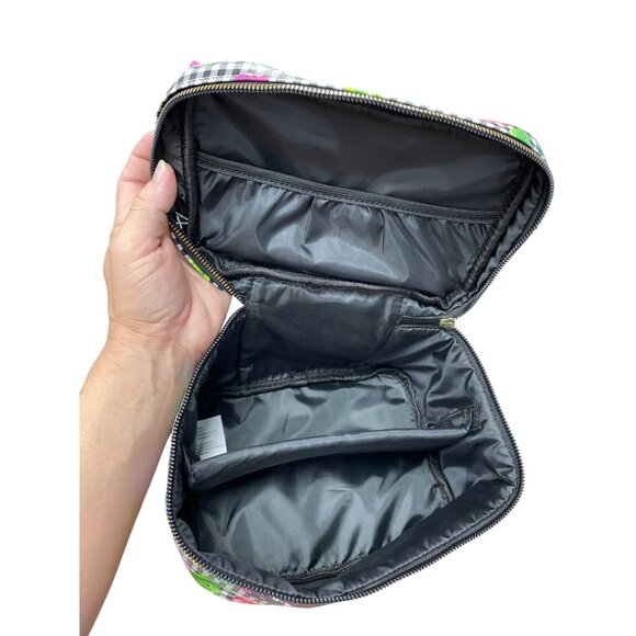 Betsey Johnson Wms floral cosmetic carrier bow Handbag SKU 9523 - Picture 11 of 14